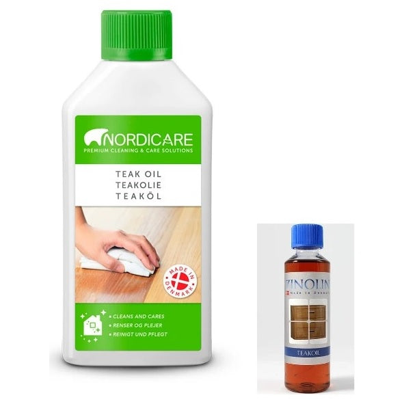 250ml bottle of Nordicare Zinolin teak oil